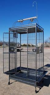 View of 3 Comfortable Macaw Bird Cages - Designs & Shapes - CuteParrots