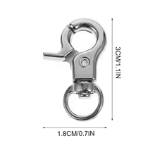 10 Pcs Zinc Alloy Birdcage Lock - Anti-Escape for Parrots & Small Pets - Image 6
