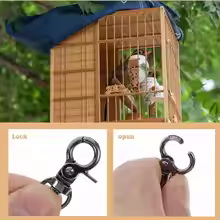 10 Pcs Zinc Alloy Birdcage Lock - Anti-Escape for Parrots & Small Pets - Image 4