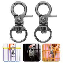 10 Pcs Zinc Alloy Birdcage Lock - Anti-Escape for Parrots & Small Pets - Image 3