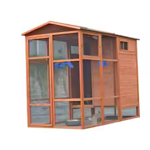 Skybound Sanctuary Premium Bird Cage - Eco-Friendly Wood & Metal - Image 7