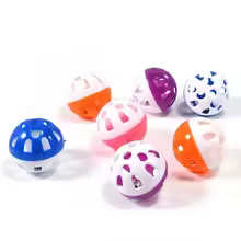 10pcs Colorful Bell Ball Toys – Fun Chew Toys for Parrots & Parakeets - Image 7