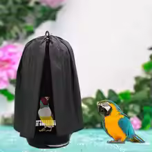 Dustproof Mesh Bird Cage Cover for Small Parrots, Easy to Install & Clean - Image 5