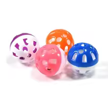 10pcs Colorful Bell Ball Toys – Fun Chew Toys for Parrots & Parakeets - Image 5