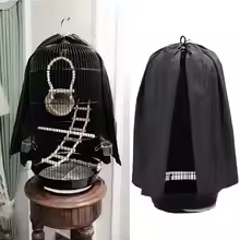 Dustproof Mesh Bird Cage Cover for Small Parrots, Easy to Install & Clean - Image 3