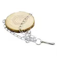 Wood Hammock Swing Bed – Hanging Toy for Hamsters, Parrots, Chinchillas & Small Birds