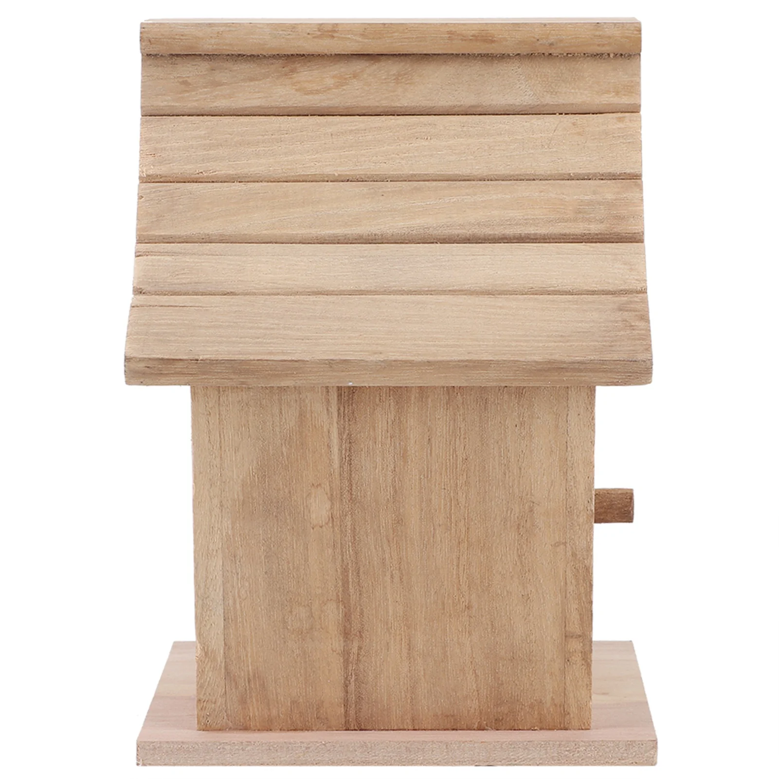 Wooden Hanging Bird Breeding Box for Parrots & Small Birds - Image 2