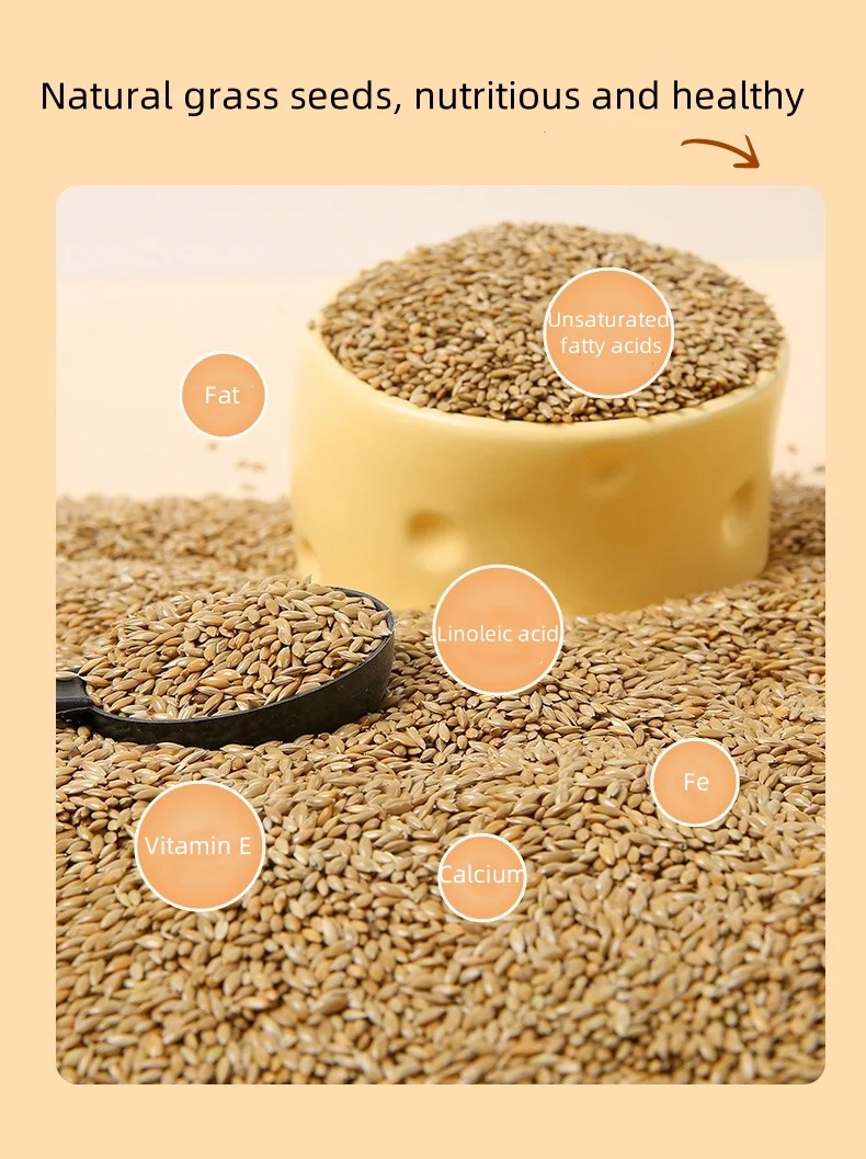 Canary & Parrot Bird Food – Shelled Mix for Peony, Xuanfeng, Tiger Skin - Image 4